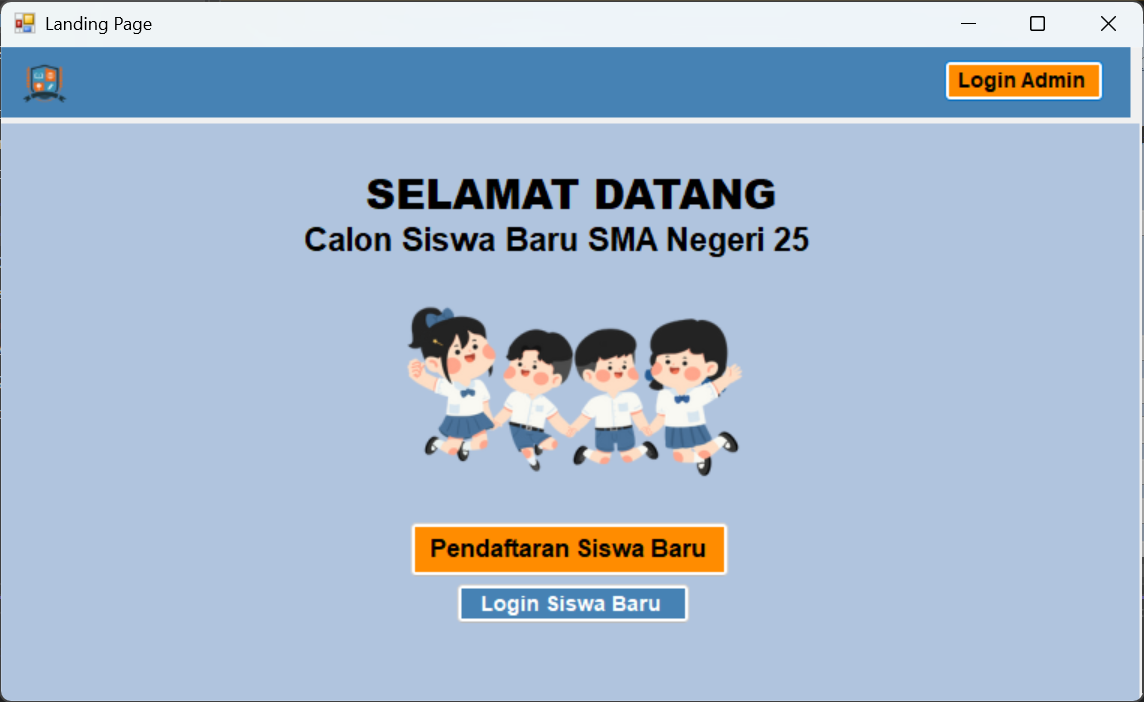 Tampilan Aplikasi SIPENMIN